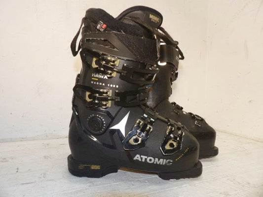 Womens Atomic Hawx 105 Size 23.5 Wide Downhill Boots - Black