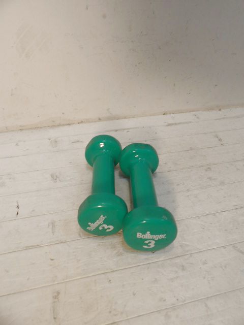 Bollinger 3 Pound Free Weights - Pair
