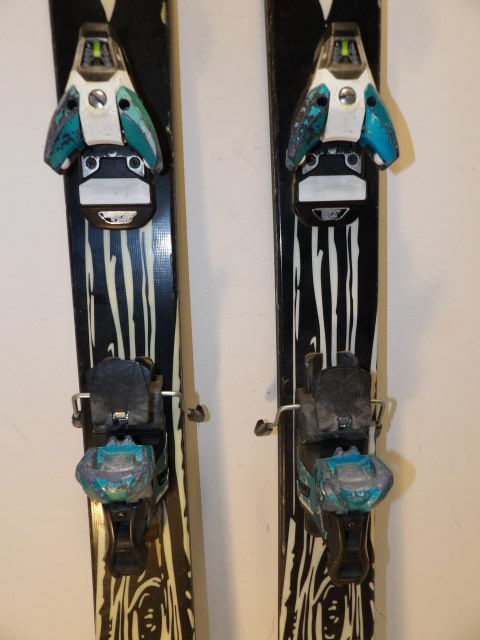 Mens Revision Blink w/ STH 16 Size 185cm Downhill Skis - Black