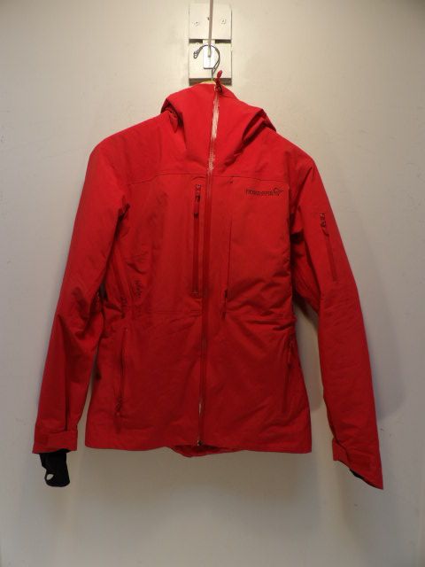 Women's Norrona Gore Tex Size Medium Red Jacket