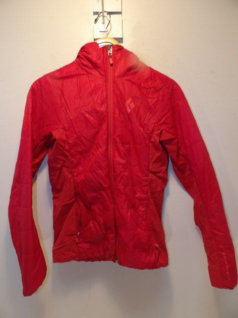 Women's Black Diamond Size Medium Red Jacket