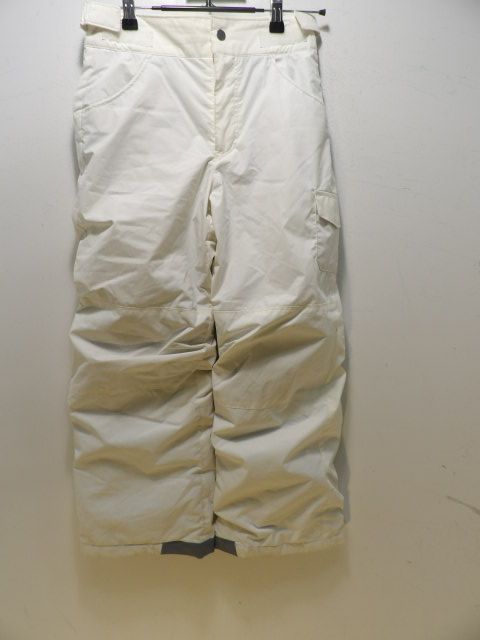 Youth Columbia White Size Medium Pants - White
