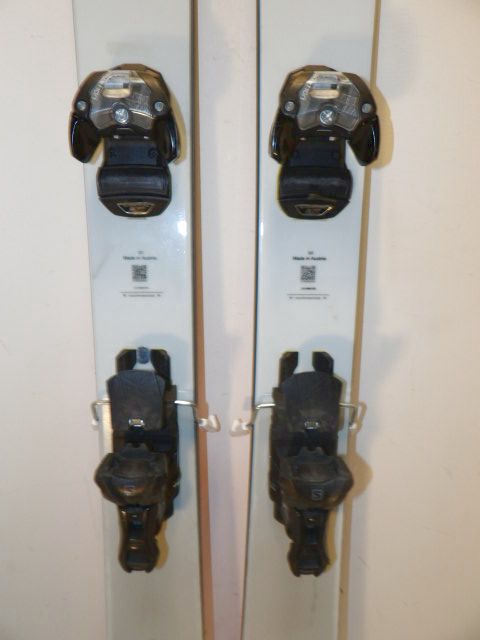 Mens Salomon QST Blank w/ Warden 13  Size 178cm Downhill Skis - White