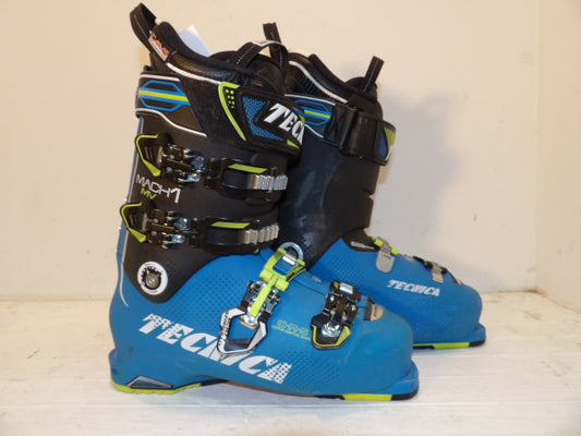 Mens Tecnica Mach 1 Size 27.5 Downhill Boots - Blue