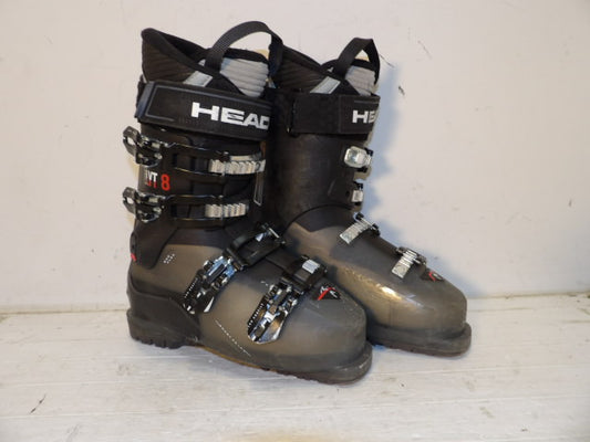 Mens Head Edge LYT 8 Size 25.5 Downhill Boots - Grey