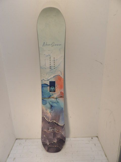 Women's Never Summer Infinity Size 148cm Snowboard - Multi Color / Marble