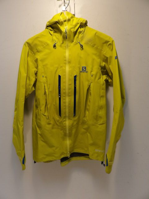 Mens Salomon Gore-tex Pro Size Small Yellow Jacket - Yellow