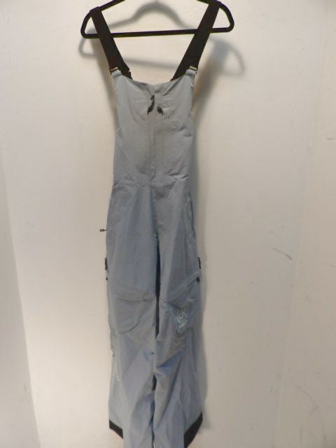 Women's Burton AK Size Small Powder Blue Bibs - Powder Blue
