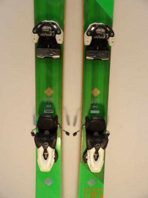 Mens Elan Rip Stick w/ Attack Size 174cm Downhill Skis - Green