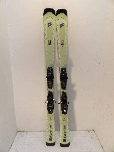 Womens K2 Disruption 76 w/ Marker Size 149cm Downhill Skis - Yellow
