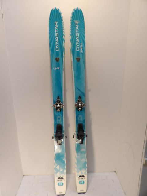 Womens Dynastar Cham 97  w/ Dynafit ST Size 166cm AT Skis - Blue