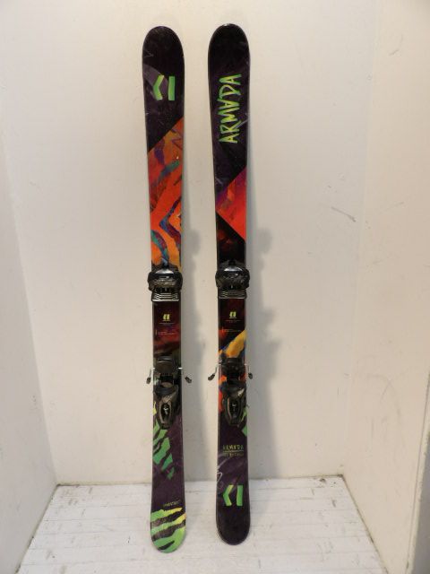 Womens Armada ARV w/ Attack Size 149cm Downhill Skis - Multi Color