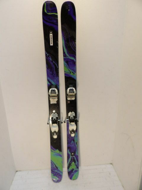 Womens Armada ARW 96 w/ Squire Size 156cm Downhill Skis - Purple