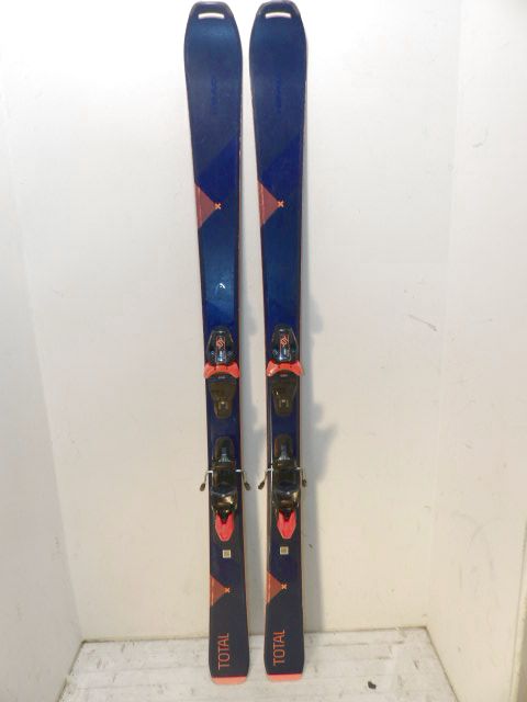Womens Head Total Joy w/ Joy 11 Size 168cm Downhill Skis - Blue / Pink
