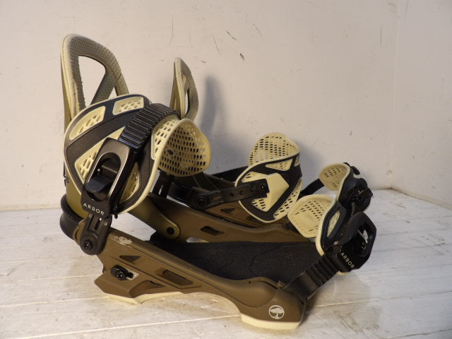 Mens Arbor Hemlock Size Medium Bindings - Green