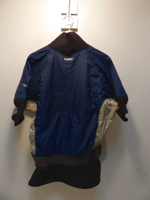 NRS Stampede Shorty Drytop - Blue