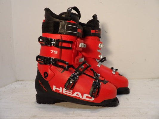 Mens Head Advant Edge Size 29.5 Downhill Boots - Red