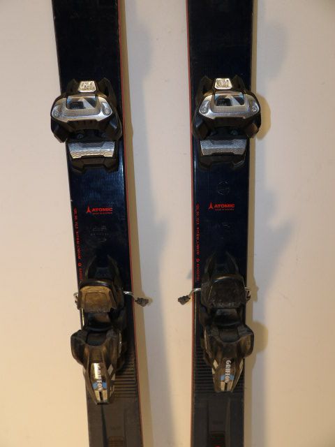 Mens Atomic Vantage 90 w/ Griffon Sole Size 169cm Downhill Skis - Black