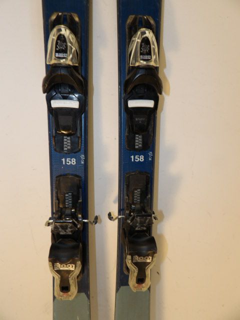 Womens Rossignol Exp 82w/ Look Size 158cm Downhill Skis - Blue