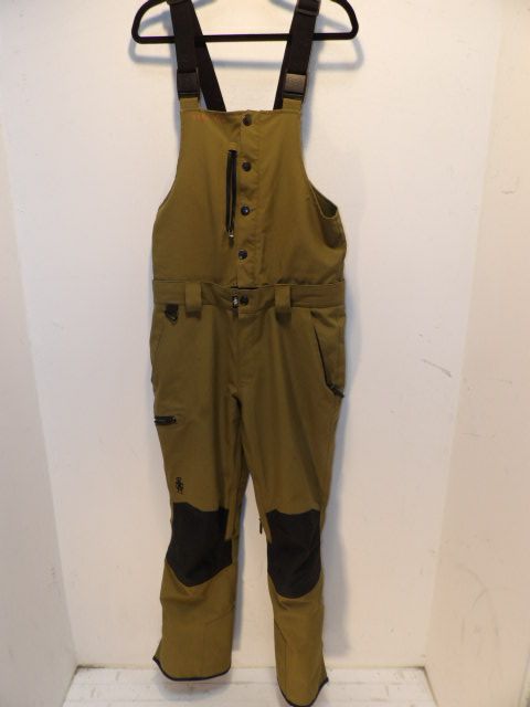 Mens Saga Size Medium Green Bibs - Green / Black
