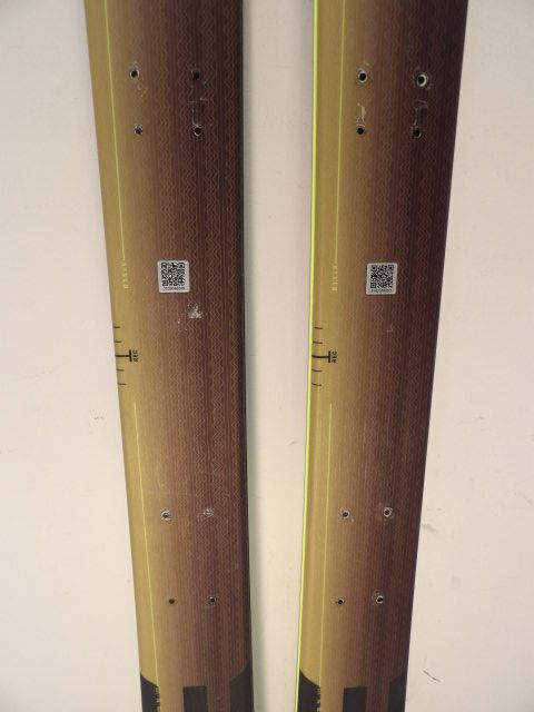 Mounted Once Mens Head Kore Size 170cm Downhill Skis - Yellow