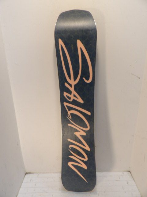 Women's Salomon Rumble Fish Size 144cm Snowboard - Wood