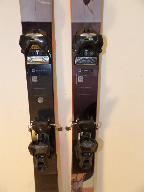 Mens Armada ARV 96 w/ Attack Size 170cm Downhill Skis - Multi Color