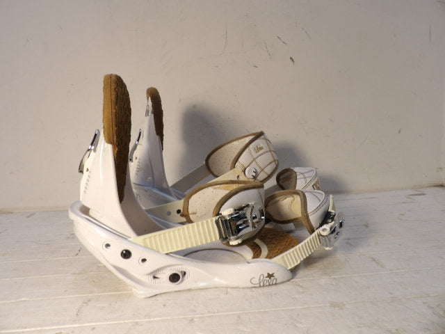 Women's Burton Lexa Size Small Bindings - White