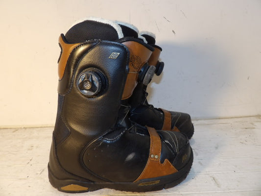Women's K2 Contour Size 6 Boots - Black/Tan