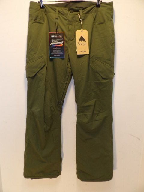 Women's Burton Fly Size Large Green Pants - Green