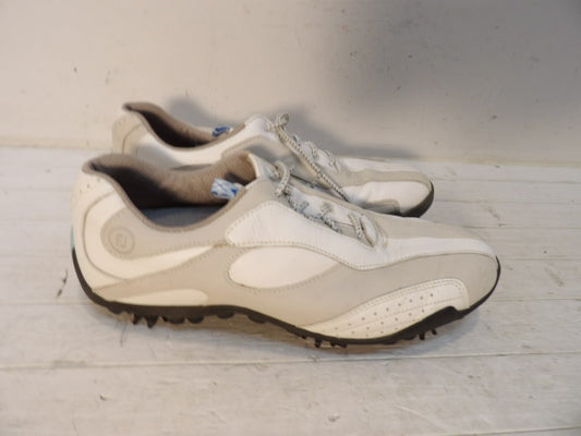 Womens Foot Joy Shoes - 9.0 - White/Grey