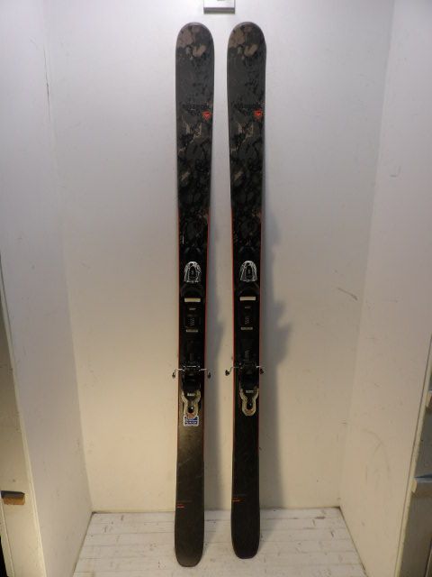 Youth Rossignol Black Ops Smacher 178cm Downhill Skis - Black