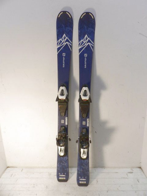 Youth Salomon QST Max Jr. Size 110cm Downhill Skis