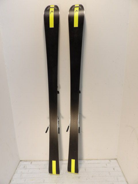 Womens Head Super Joy w/ Joy 11 Size 148cm Downhill Skis - Black / Yellow