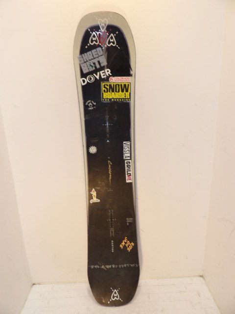 Youth Burton Custom Smalls Size 145cm Snowboard - Black