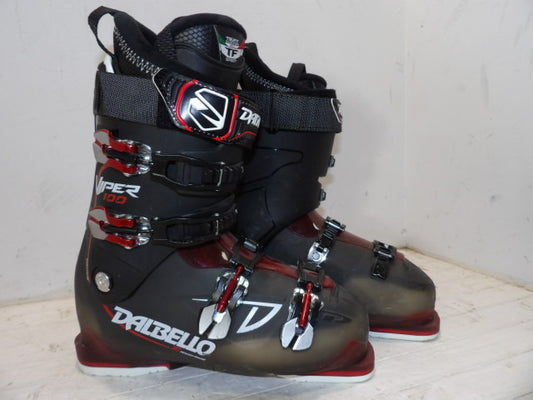 Mens Dalbello Viper 100  Size 28.5 Downhill Boots - Black / Red