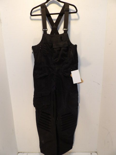 Mens Spyder Size Medium Black Bibs - Coaches Bib - Black