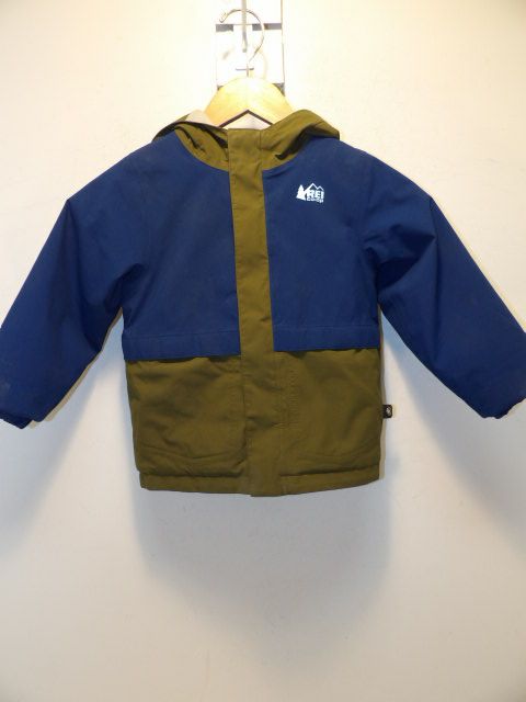 Youth REI Size 4T Jacket - Blue / Green