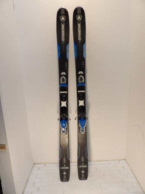 Mens Dynastar Legend X 80 w/ Look  Size 159cm Downhill Skis - Black / Blue