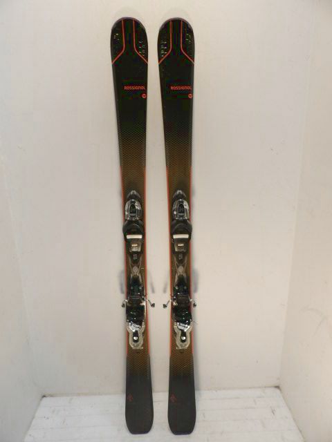 Womens Rossignol Exp 76 w/ Look GW Size 146cm Downhill Skis - Black