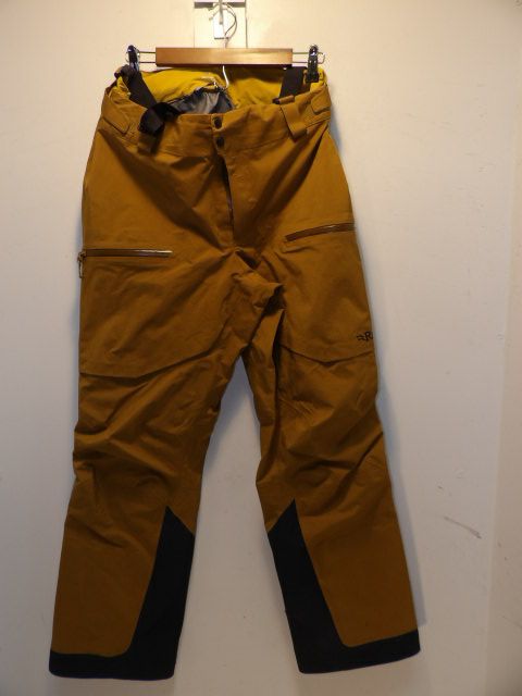 Men's Rab Gore-tex Size Large Brown Pants