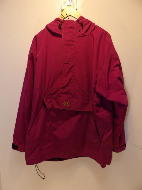 Men's Autumn Anorak Size Large Fuschia Jacket - Fuschia