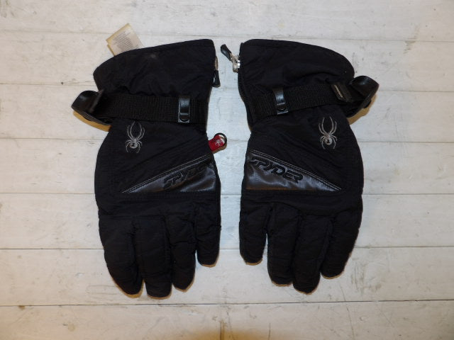 Gloves - Spyder / Thinsulate - Black / Blue Orange