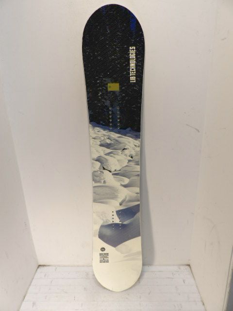 Men's Lib Tech Cold Brew Size 155 Wide Snowboard - Blue / White