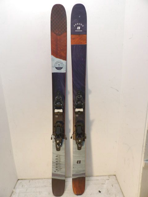 Armada Tracer 108 w/ Shift  Size 164cm AT Skis and Skins - Blue / Brown / Black