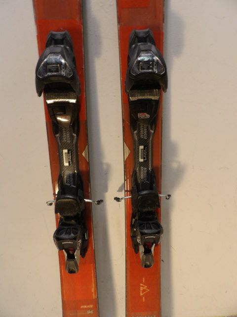 Mens Volkl Blaze 94 w/ Marker Size 172cm Downhill Skis - Orange / Wood