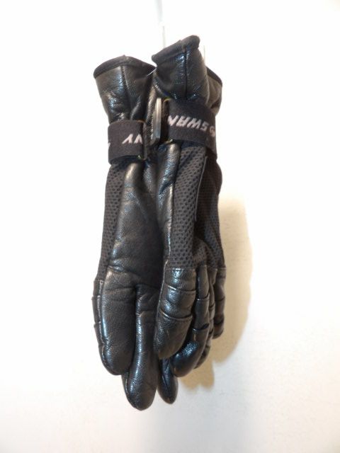 Women's Swany Size Large Black Gloves - Black