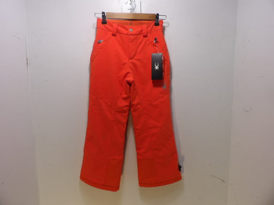 Youth Spider Size 8 Pants - Orange