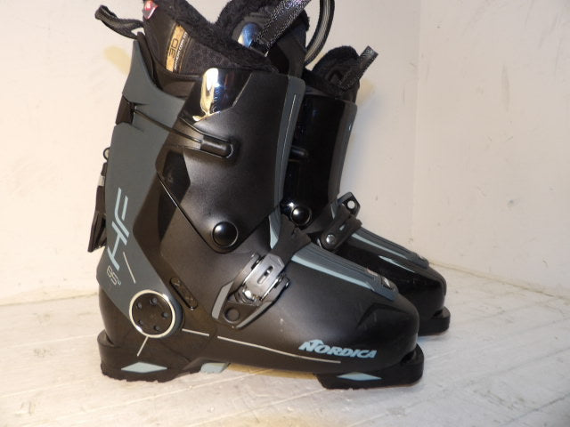 Womens Nordica HF 85 Size 25.5 Downhill Boots - Black
