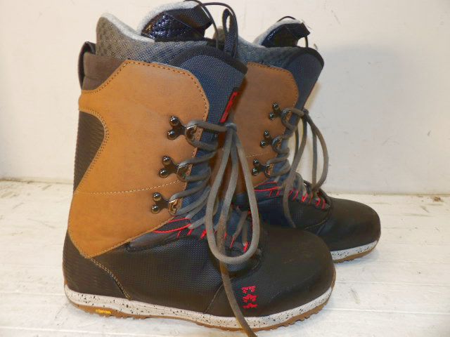 Mens Rome Libertine Size 10.0 Boots - Black / Brown